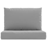 NNEVL Pallet Cushions 2 pcs Grey Oxford Fabric