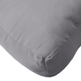 NNEVL Pallet Cushions 2 pcs Grey Oxford Fabric