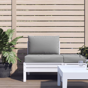 NNEVL Pallet Cushions 2 pcs Grey Oxford Fabric
