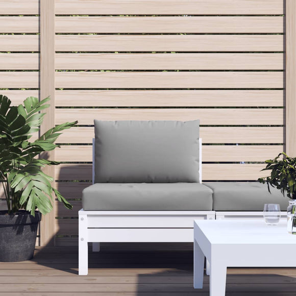 NNEVL Pallet Cushions 2 pcs Grey Oxford Fabric