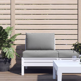 NNEVL Pallet Cushions 2 pcs Grey Oxford Fabric