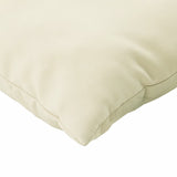 NNEVL Pallet Cushions 2 pcs Cream White Oxford Fabric