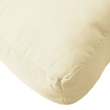 NNEVL Pallet Cushions 2 pcs Cream White Oxford Fabric