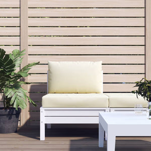 NNEVL Pallet Cushions 2 pcs Cream White Oxford Fabric
