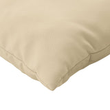 NNEVL Pallet Cushions 2 pcs Beige Oxford Fabric