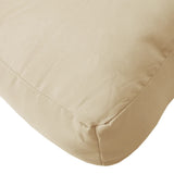 NNEVL Pallet Cushions 2 pcs Beige Oxford Fabric
