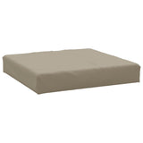 NNEVL Pallet Cushions 2 pcs Taupe Oxford Fabric