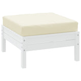 NNEVL Pallet Cushion Cream 60x60x8 cm Oxford Fabric