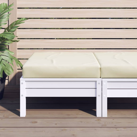 NNEVL Pallet Cushion Cream 60x60x8 cm Oxford Fabric