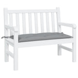 NNEVL Garden Bench Cushion Grey 110x50x7 cm Oxford Fabric