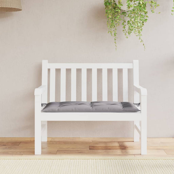 NNEVL Garden Bench Cushion Grey 110x50x7 cm Oxford Fabric