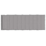 NNEVL Sun Lounger Cushion Grey 180x60x4 cm Oxford Fabric