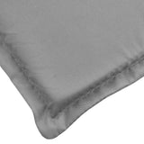 NNEVL Sun Lounger Cushion Grey 180x60x4 cm Oxford Fabric