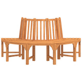 NNEVL Half Round Tree Bench Ø208 cm Solid Wood Eucalyptus