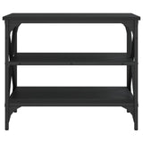 NNEVL TV Cabinet Black 60x40x50 cm Engineered Wood