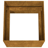 NNEVL Planter 40x41x40 cm Corten Steel