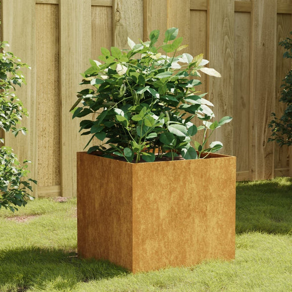 NNEVL Planter 40x41x40 cm Corten Steel