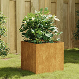 NNEVL Planter 40x41x40 cm Corten Steel