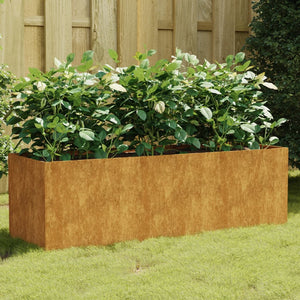 NNEVL Garden Raised Bed 120x40x40 cm Corten Steel
