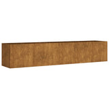 NNEVL Garden Raised Bed 200x40x40 cm Corten Steel