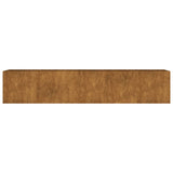 NNEVL Garden Raised Bed 200x40x40 cm Corten Steel