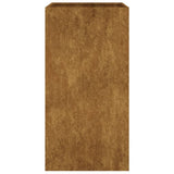 NNEVL Planter 40x40x80 cm Corten Steel