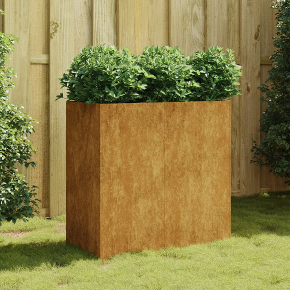 NNEVL Planter 80x40x80 cm Corten Steel
