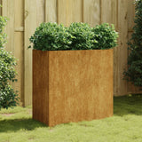 NNEVL Planter 80x40x80 cm Corten Steel