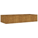 NNEVL Garden Raised Bed 200x80x40 cm Corten Steel