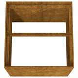 NNEVL Planter 80x80x80 cm Corten Steel