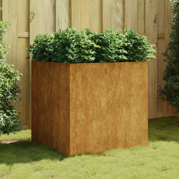 NNEVL Planter 80x80x80 cm Corten Steel
