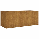NNEVL Garden Raised Bed 200x80x80 cm Corten Steel