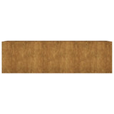 NNEVL Garden Raised Bed 280x80x80 cm Corten Steel