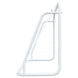 NNEVL Football Goal with Net White 125x96x60 cm Steel&Polyester