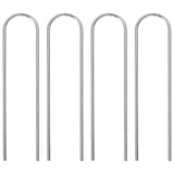 NNEVL Football Goal with Net White 214x75x152 cm Steel&Polyester