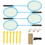 NNEVL Badminton Net Yellow and Black 600x155 cm PE Fabric