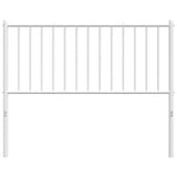 NNEVL Metal Headboard White 107 cm King Single