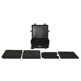 NNEVL Wheeled Flight Case Black 58x45x27 cm PP