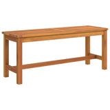 NNEVL Garden Bench 110x35x45 cm Solid Wood Acacia