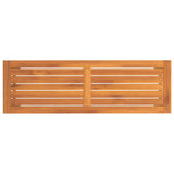 NNEVL Garden Bench 110x35x45 cm Solid Wood Acacia