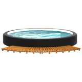 NNEVL Spa Steps 2 pcs Solid Wood Acacia