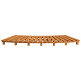 NNEVL Spa Steps 2 pcs Solid Wood Acacia