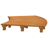 NNEVL Spa Steps 2 pcs Solid Wood Acacia