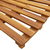 NNEVL Spa Steps 2 pcs Solid Wood Acacia