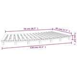NNEVL Spa Steps 2 pcs Solid Wood Acacia