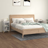 NNEVL Bedside Cabinets 2 pcs Concrete Grey 40x35x70 cm Engineered Wood