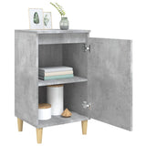 NNEVL Bedside Cabinets 2 pcs Concrete Grey 40x35x70 cm Engineered Wood