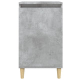NNEVL Bedside Cabinets 2 pcs Concrete Grey 40x35x70 cm Engineered Wood