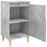 NNEVL Bedside Cabinets 2 pcs Concrete Grey 40x35x70 cm Engineered Wood