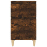 NNEVL Bedside Cabinets 2 pcs Smoked Oak 40x35x70 cm